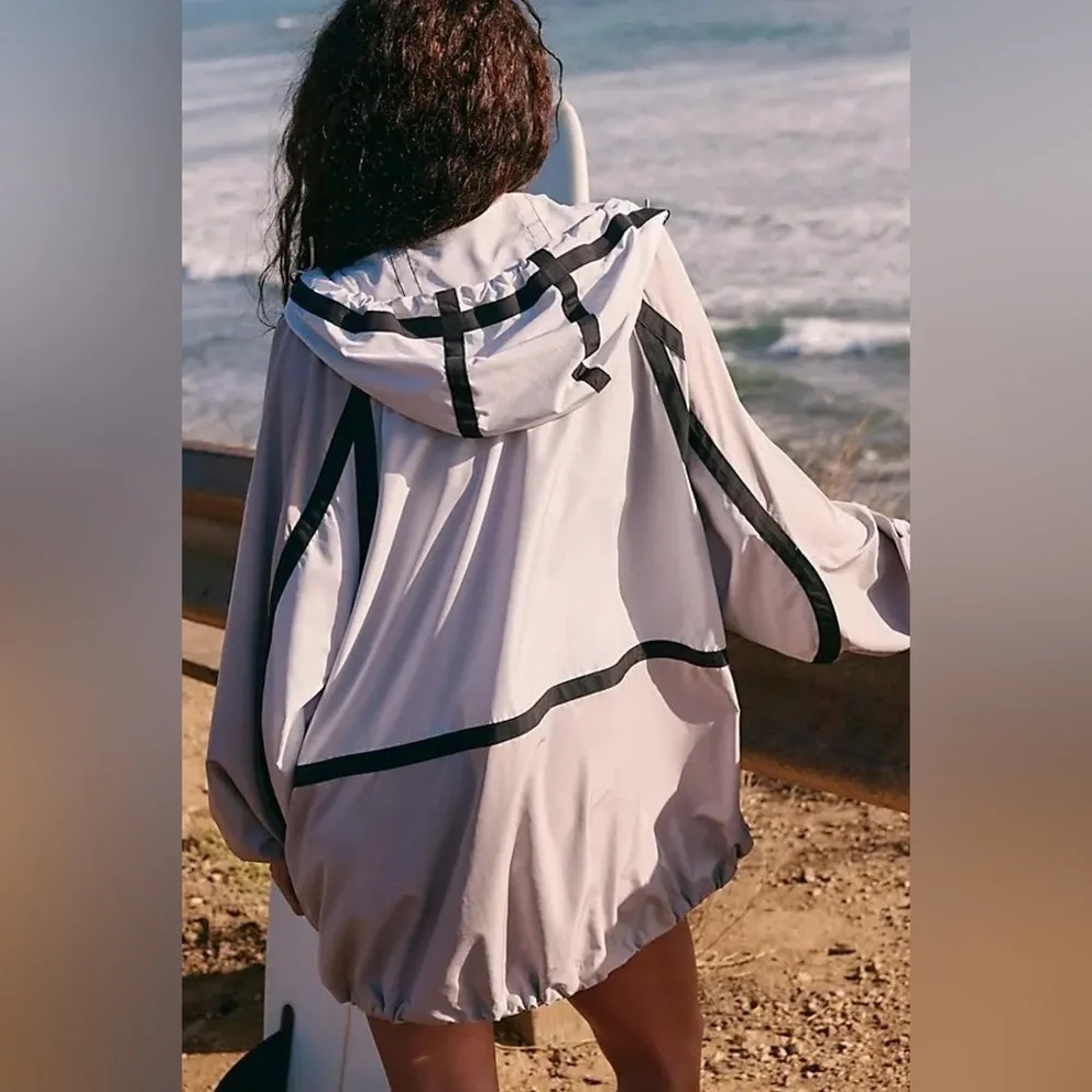 Free People like the wind color block jacket